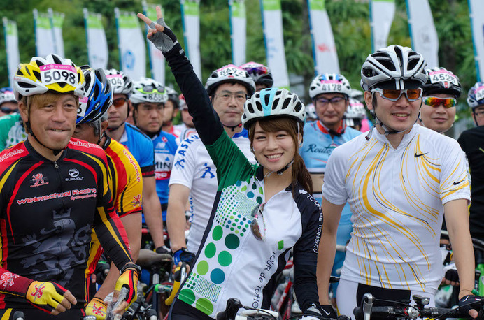 ツール・ド・東北2015には3478名のライダーが参加した（9月13日）