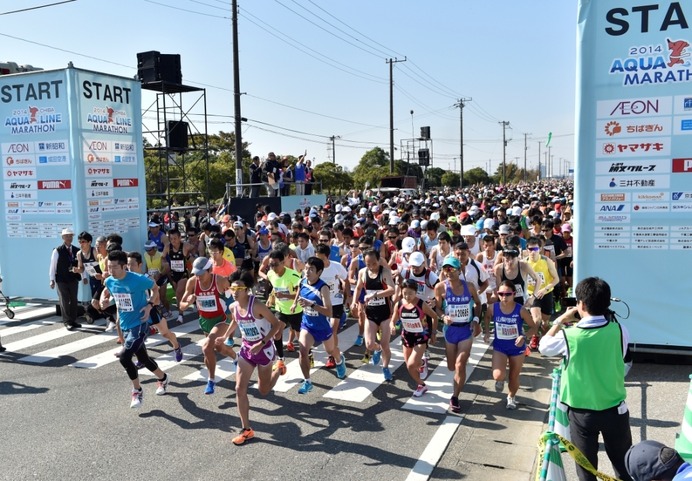 東京湾アクアラインを走るマラソン大会、2016年10月開催