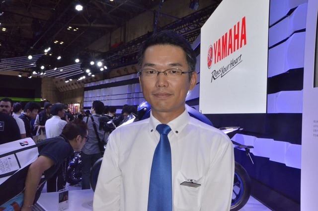 Yamaha Motor Ventures & Laboratory Silicon Valley Inc.のHiroshi Saijou 氏（東京モーターショー15）