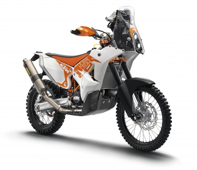 三橋淳が乗るKTM 450 Rally Replica