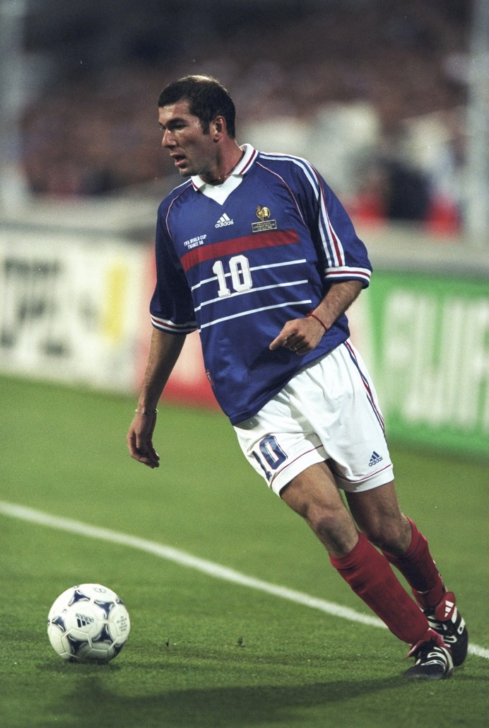 期限間近激安 1998年 フランス代表 W杯 ユニフォーム ジダン | artfive 