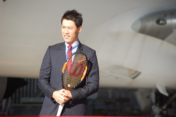 錦織圭、飛行機内では「寝ようと思って頑張ります」