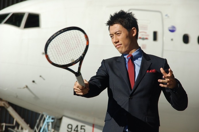 錦織圭、飛行機内では「寝ようと思って頑張ります」