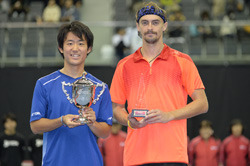 テニス西岡良仁、初優勝…2015ダンロップ スリクソン ワールドチャレンジ