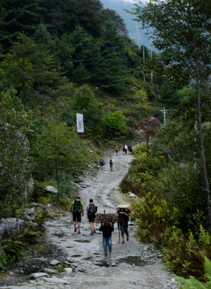 Nepal trekking