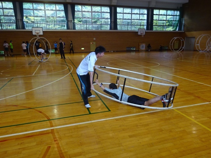 【やってみた】ラートに挑戦…輪の中に入って非日常を体験