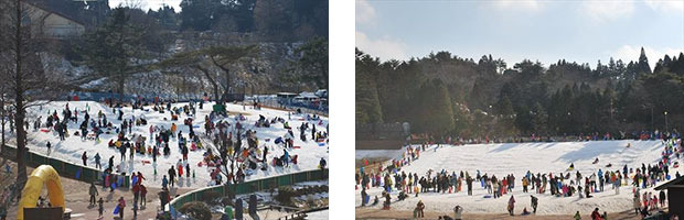六甲山スノーパーク、冬休み期間中のイベント発表