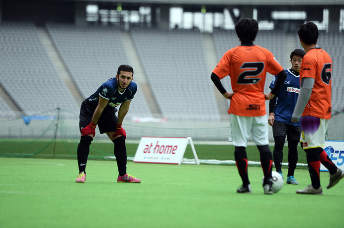 世界最大の5人制アマチュアサッカー「F5WC」日本大会決勝（2016年1月17日、味の素スタジアム）