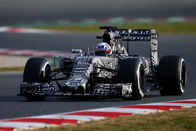 2015のF1プレシーズンテストの様子