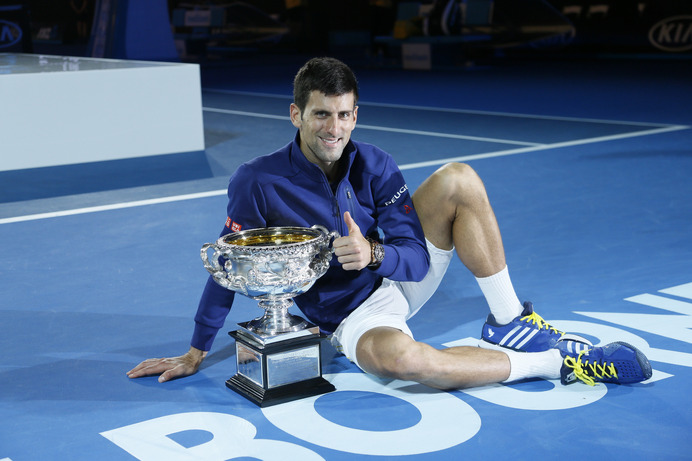 ノバク・ジョコビッチが全豪オープンテニスで優勝（2016年1月31日）