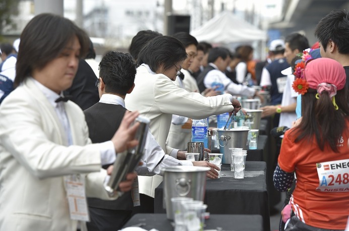 横浜マラソン2016の給水パフォーマンスのラインナップが決定