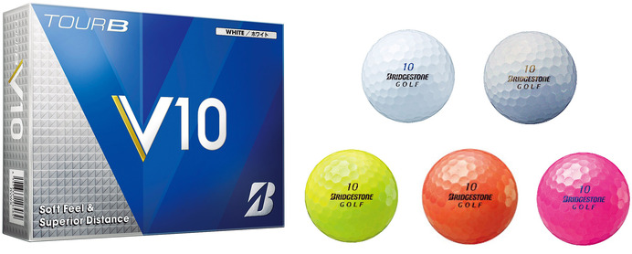 ブリヂストンスポーツのゴルフボール「TOUR B V10」