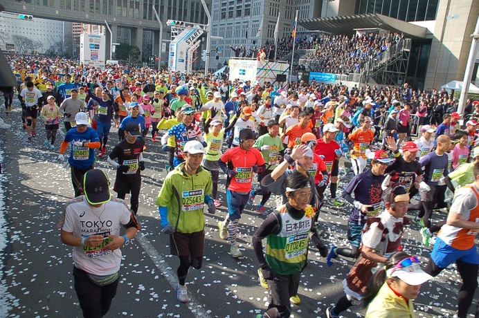 東京マラソン2016