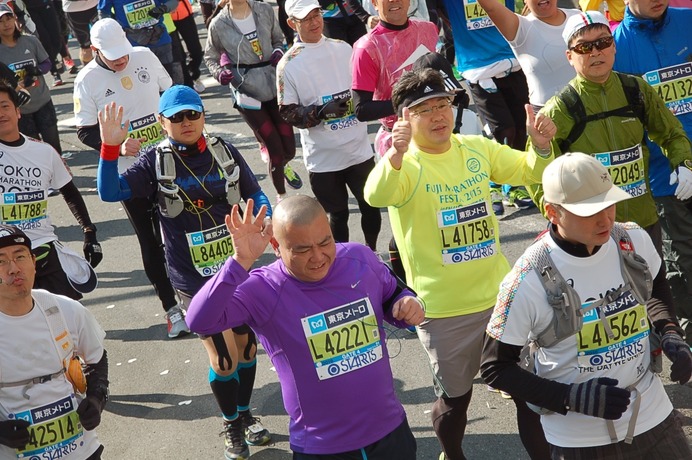 東京マラソン2016