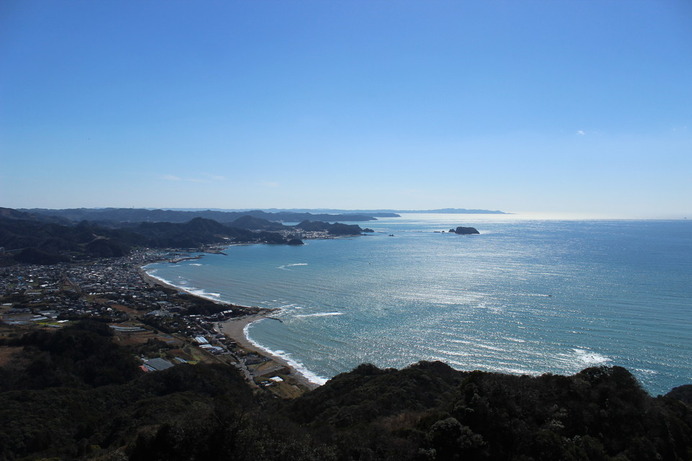 鋸山・頂上展望台からの景色1