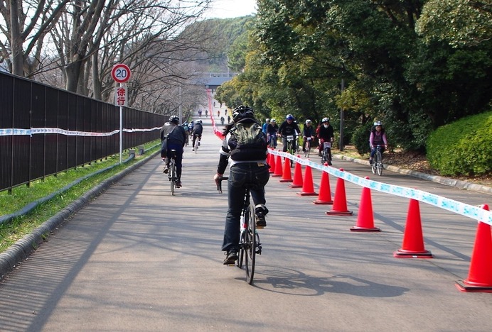 サイクルモードライド大阪2016、2キロに渡る試乗コース
