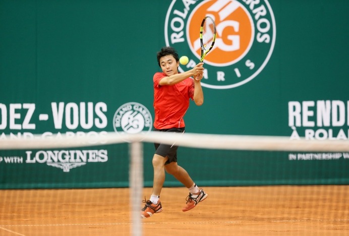 清水悠太（全仏オープンジュニア2016ワイルドカード選手権 日本予選）