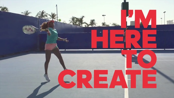 アディダスの動画Sport16『I’m Here to Create』にテニスの大坂なおみが登場