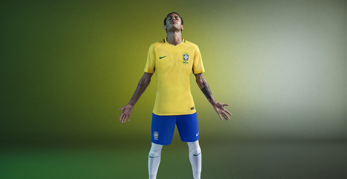 ナイキ ブラジル代表ジャージ発表 カナリーニョイエローを使用 2枚目の写真 画像 Cycle やわらかスポーツ情報サイト