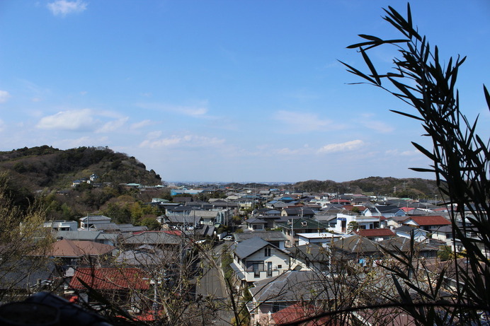 しばしば見える、住宅街の景色