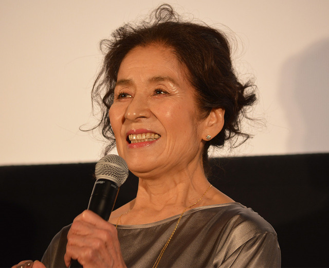 倍賞美津子／『あやしい彼女』初日舞台挨拶