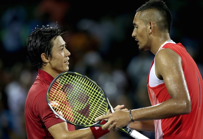 錦織圭、マイアミ・オープン初の決勝進出…マスターズ初制覇に王手（c）Getty Images