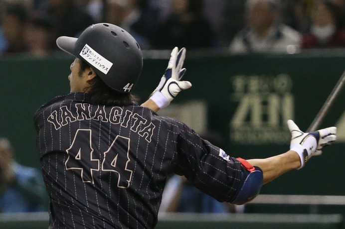 柳田悠岐 参考画像(c）Getty Images