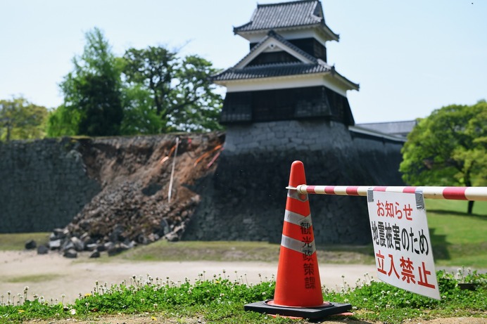 熊本地震、被害の状況写真8枚…熊本城も大きな被害