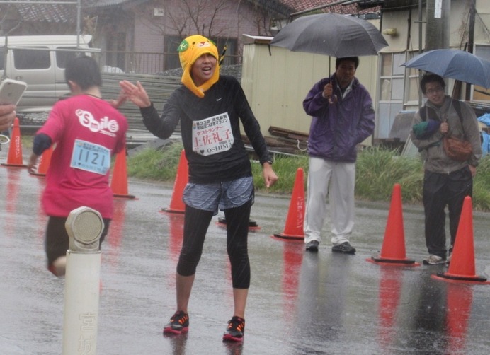 気仙沼大島つばきマラソンのゲストランナーはアテネ五輪女子マラソン5位の土佐礼子さん（三井住友海上火災保険）