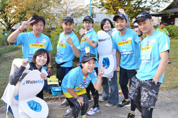 第6回大阪マラソンのチャリティーランナー、ウォーターエイドが募集