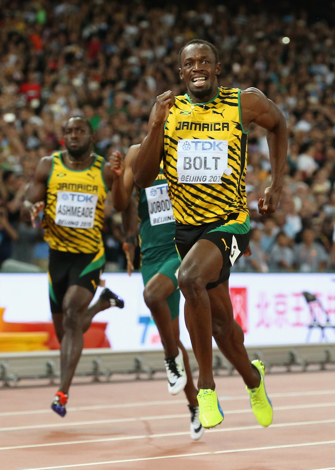 世界陸上北京大会、男子200メートルでウサイン・ボルトが優勝（2015年8月27日）