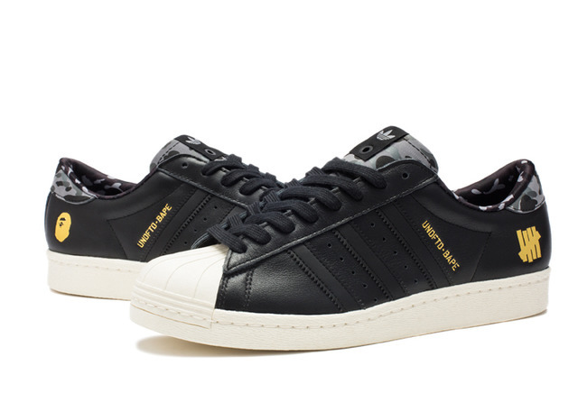 「adidas Consortium Superstar 80v UNDFTD x BAPE(R)」(1万8,000円)