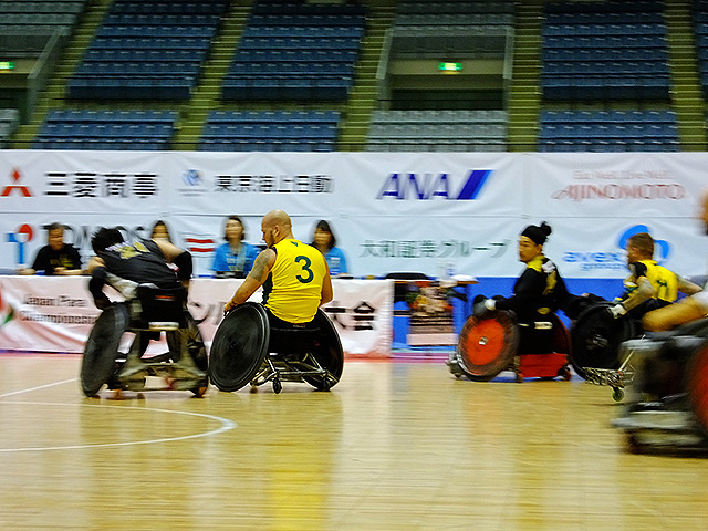 2016ジャパンパラウィルチェアーラグビー競技大会（千葉ポートアリーナ、5月19～22日）