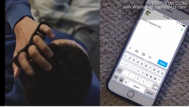 文字入力の常識が変わる!? ウェアラブルキーボード「Tap」