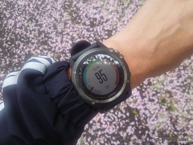 鎌倉の裏山をトレールランしてみた。走っているときはシンプルな表示が見やすくていい