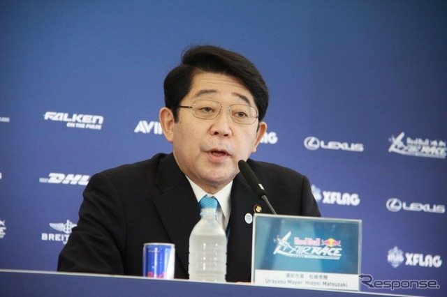 浦安市長 松崎秀樹氏