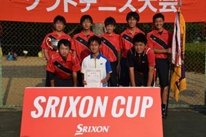 「中学校選抜ソフトテニス大会」東日本大会男子優勝の二本松市立二本松第一中学校