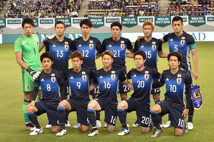 サッカーU-23日本代表 参考画像（2016年5月11日）