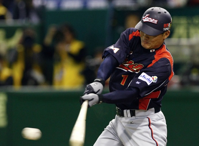 福留孝介 参考画像 2009年（c）Getty Images