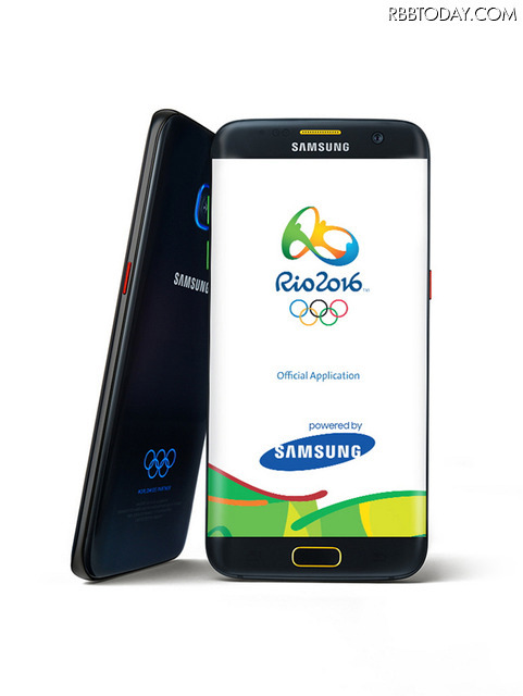 リオ五輪の選手に配布！ 限定スマホ「Galaxy S7 edge」がカッコいい！