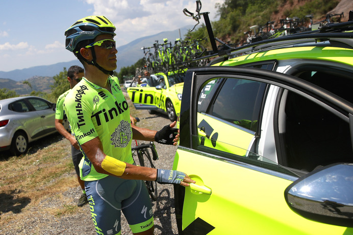 ツール・ド・フランス第9ステージでアルベルト・コンタドールがリタイア（2016年7月10日）