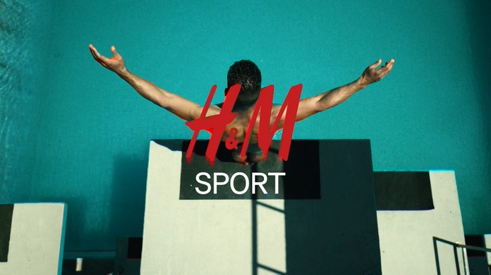 勝利を掴んだアスリートたちが登場する動画公開…H&M