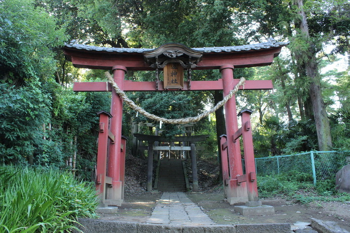 蓮神社の鳥居