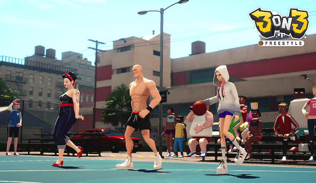 PS4バスケ『3on3 フリースタイル』が2016年秋国内発売