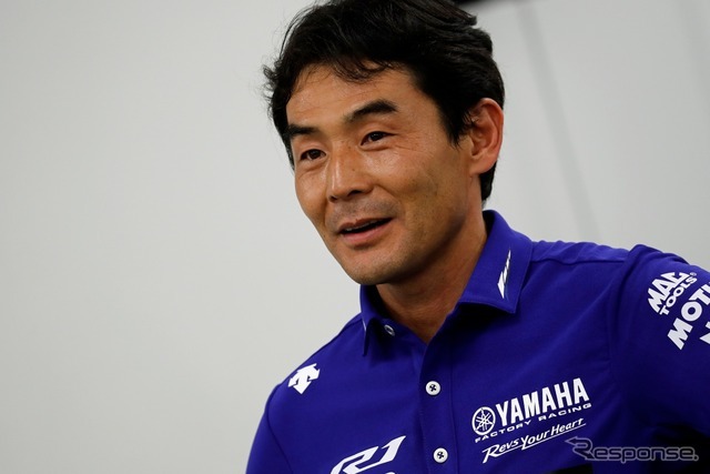 YAMAHA FACTORY RACING TEAM 吉川和多留監督