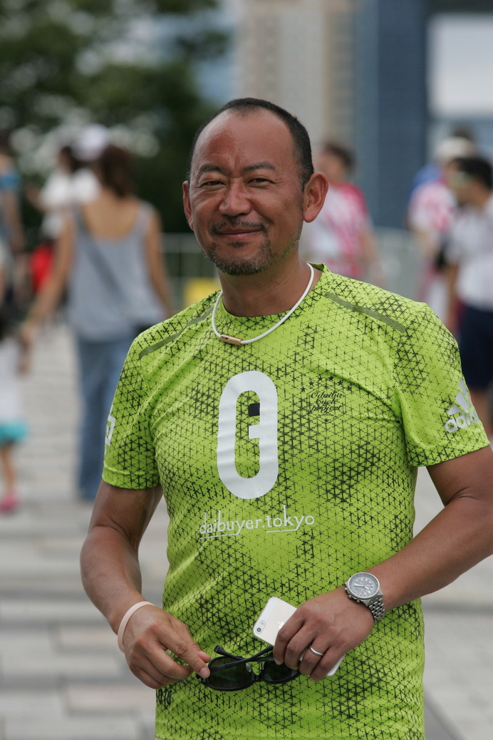 フジテレビの本間学さん。早稲田大自転車競技部出身だ