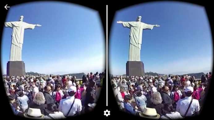 リオオリンピック会場周辺の3D・360度動画を配信…朝日新聞