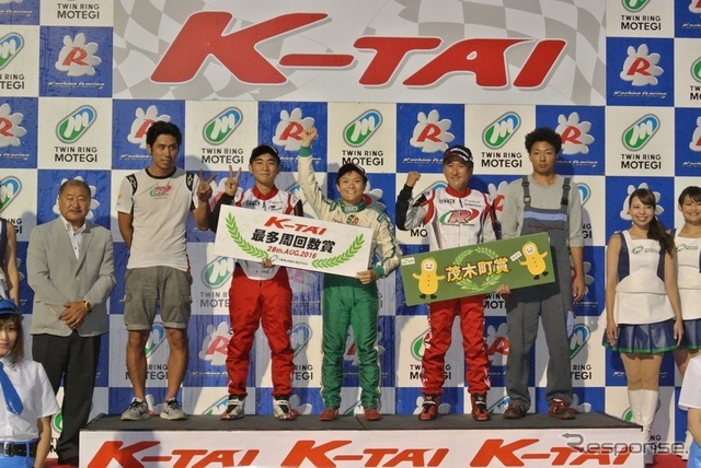 「2016もてぎKART耐久フェスティバル“K-TAI”」最多周回数賞「＃29　レーヴRT 木曜会」