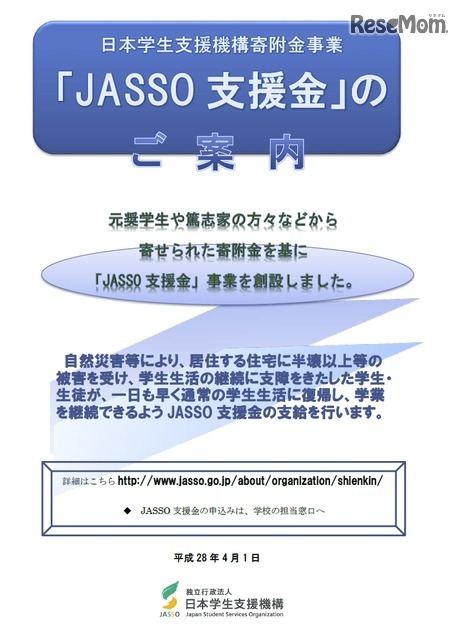 JASSO支援金