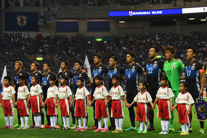 サッカー日本代表 参考画像（2016年9月1日）